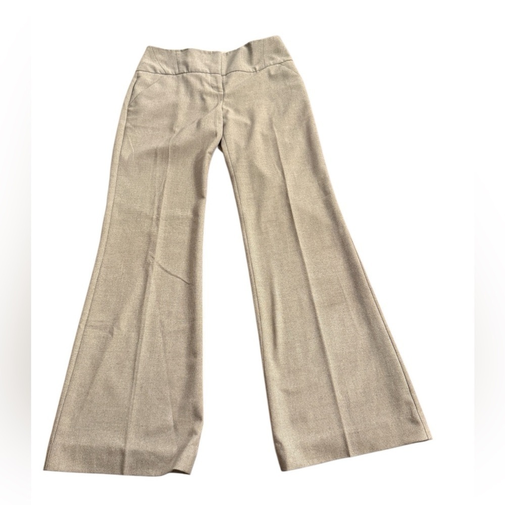 The Limited - Light Tan Wide-Flare leg CASSIDY FIT Dress Pants Size 2  Y2K VTG.